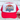 Casquette rouge personnalisée avec impression DTF – design durable et couleurs vives